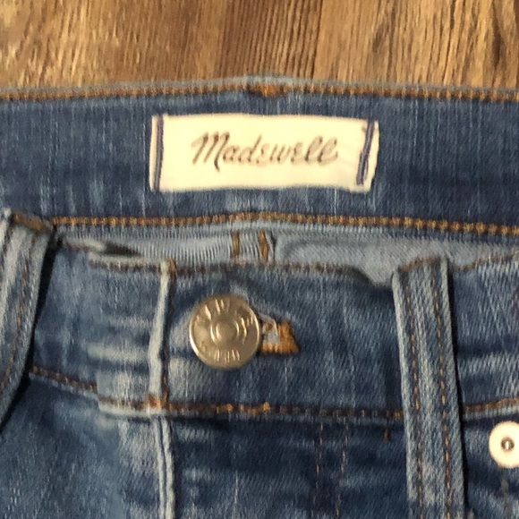 Madewell Jeans Women's 28 Cali Demi Boot High Rise Stretchy in Fleetwood Wash - Picture 2 of 8